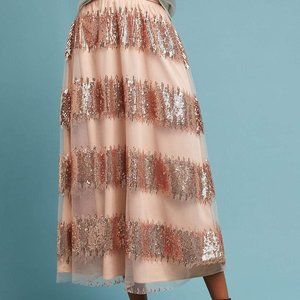 Eva Franco Sequin Revelry Maxi Skirt Size 10 / LIFEIN